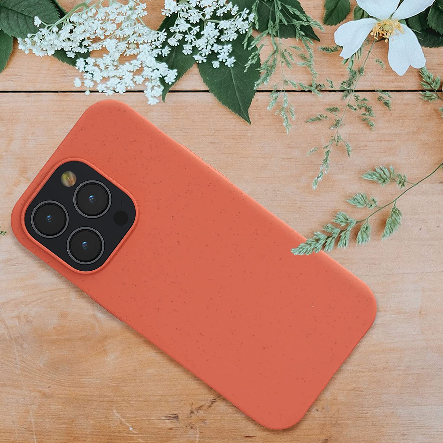 Kalibri iPhone 14 Pro Θήκη Σιλικόνης TPU με Ανακυκλώσιμο και Βιοδιασπώμενο Υλικό - Soft Blush - 59219.215