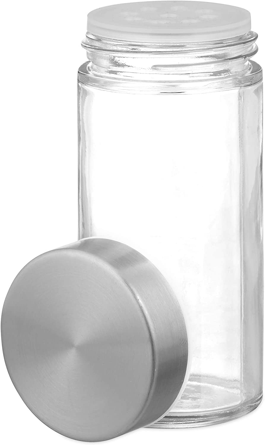 Relaxdays Καρουζέλ Μπαχαρικών με 16 Δοχεία - Silver - 4052025264598