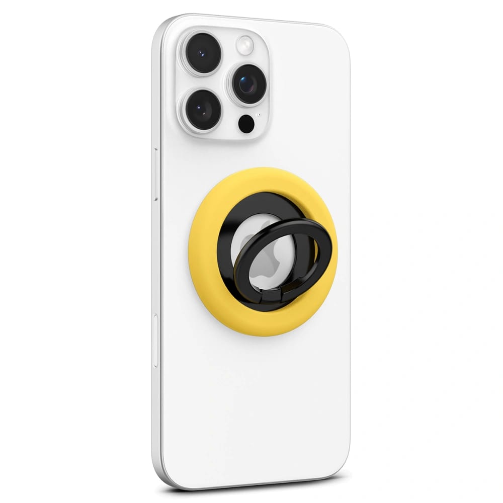 Spigen Nano Pop MagFit - MagSafe Δαχτυλίδι Συγκράτησης Κινητού - Βάση Στήριξης - Mango Yellow