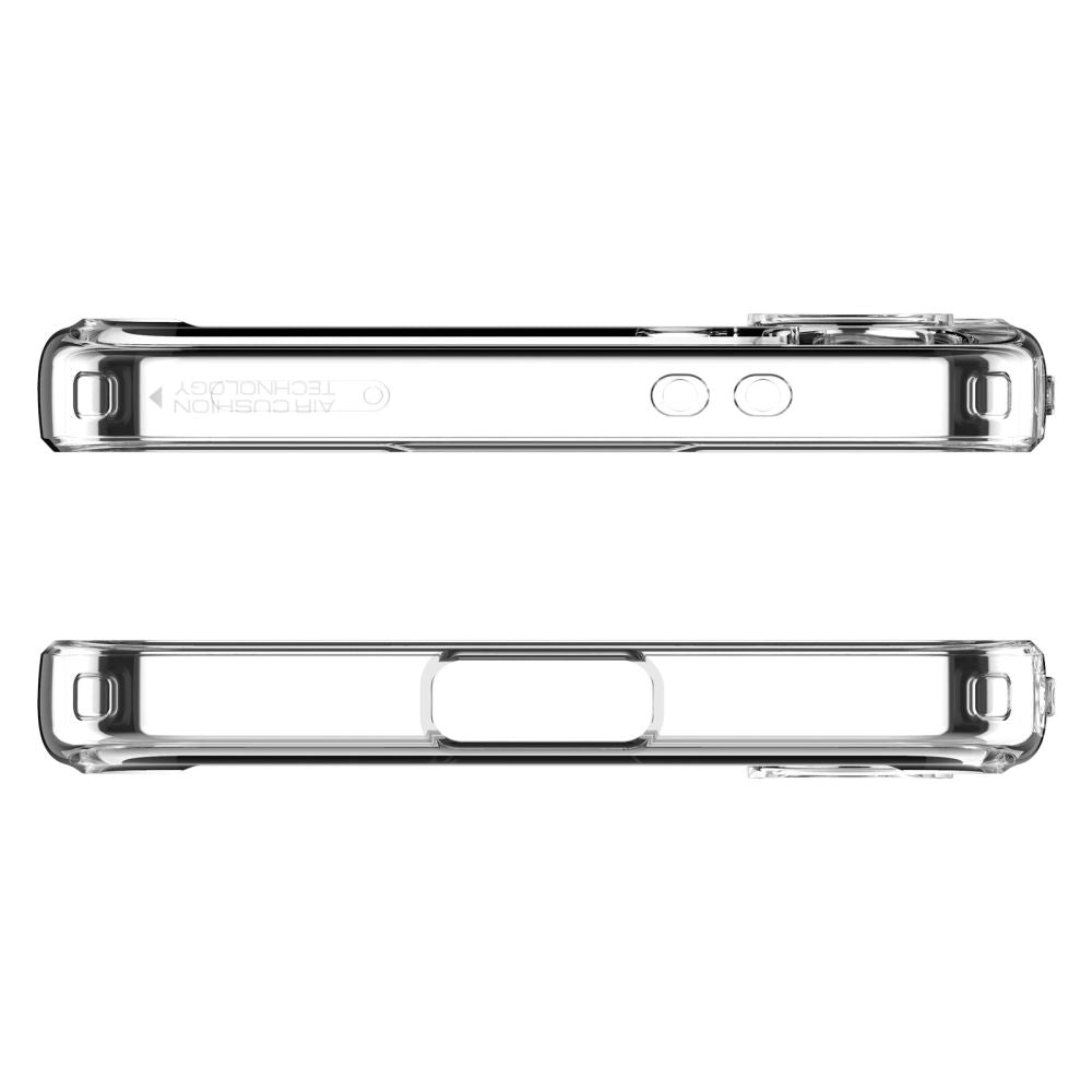 Spigen Samsung Galaxy S24 FE Ultra Hybrid Σκληρή Θήκη με Πλαίσιο Σιλικόνης - Crystal Clear