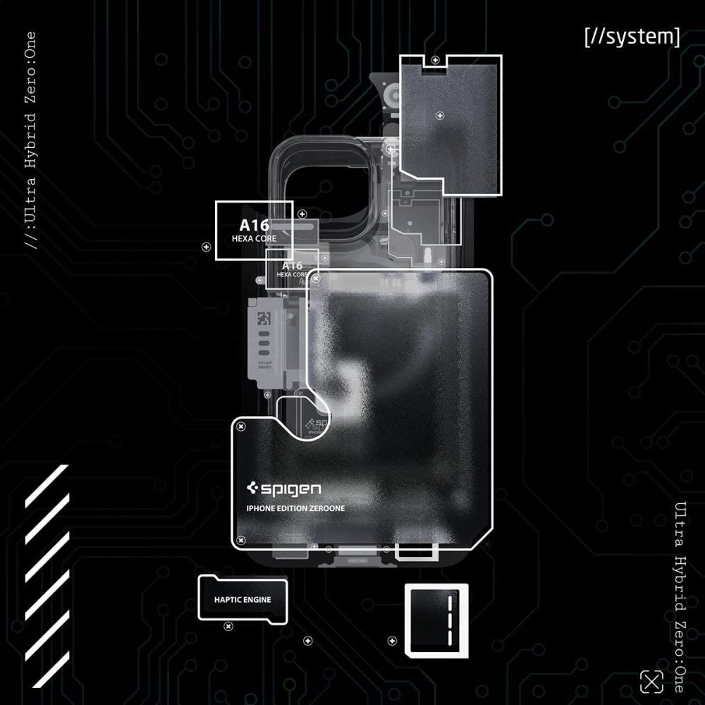 Spigen iPhone 13 Pro Max Ultra Hybrid Mag Σκληρή Θήκη με Πλαίσιο Σιλικόνης Και MagSafe - Zero One