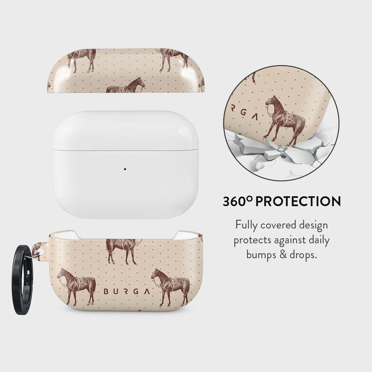 Burga AirPods Pro 2 Σκληρή Θήκη - Wild West