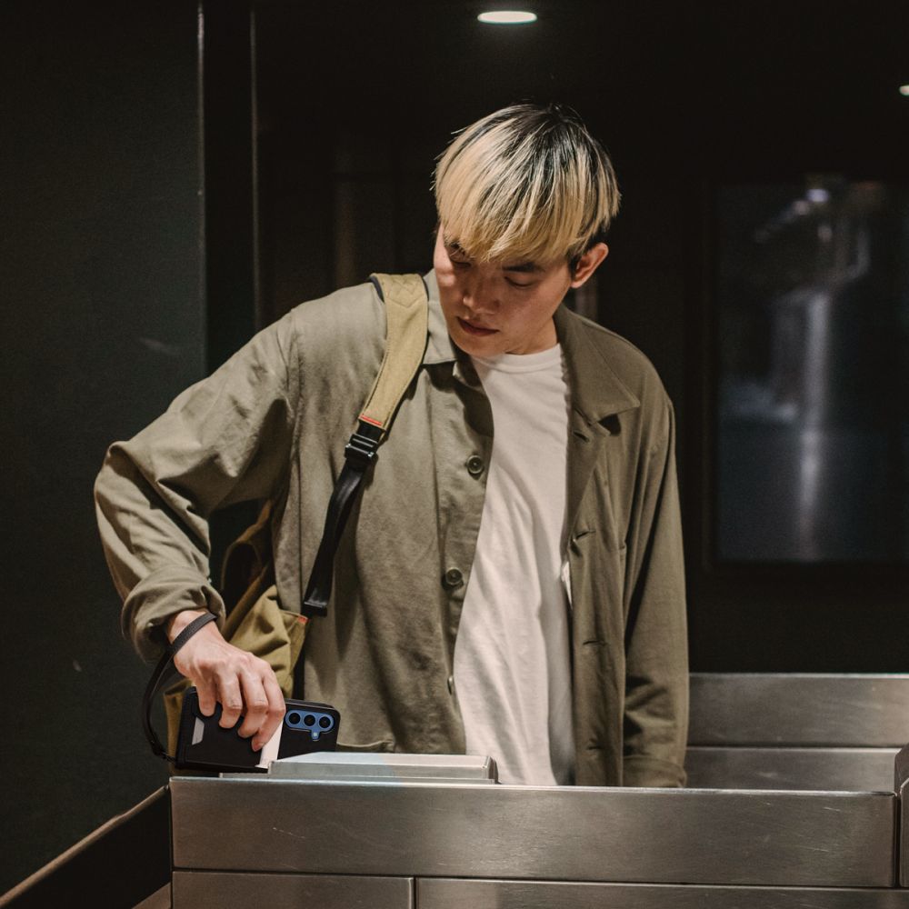 Spigen Samsung Galaxy S25 Plus Wallet S Θήκη Πορτοφόλι από Δερματίνη - Black