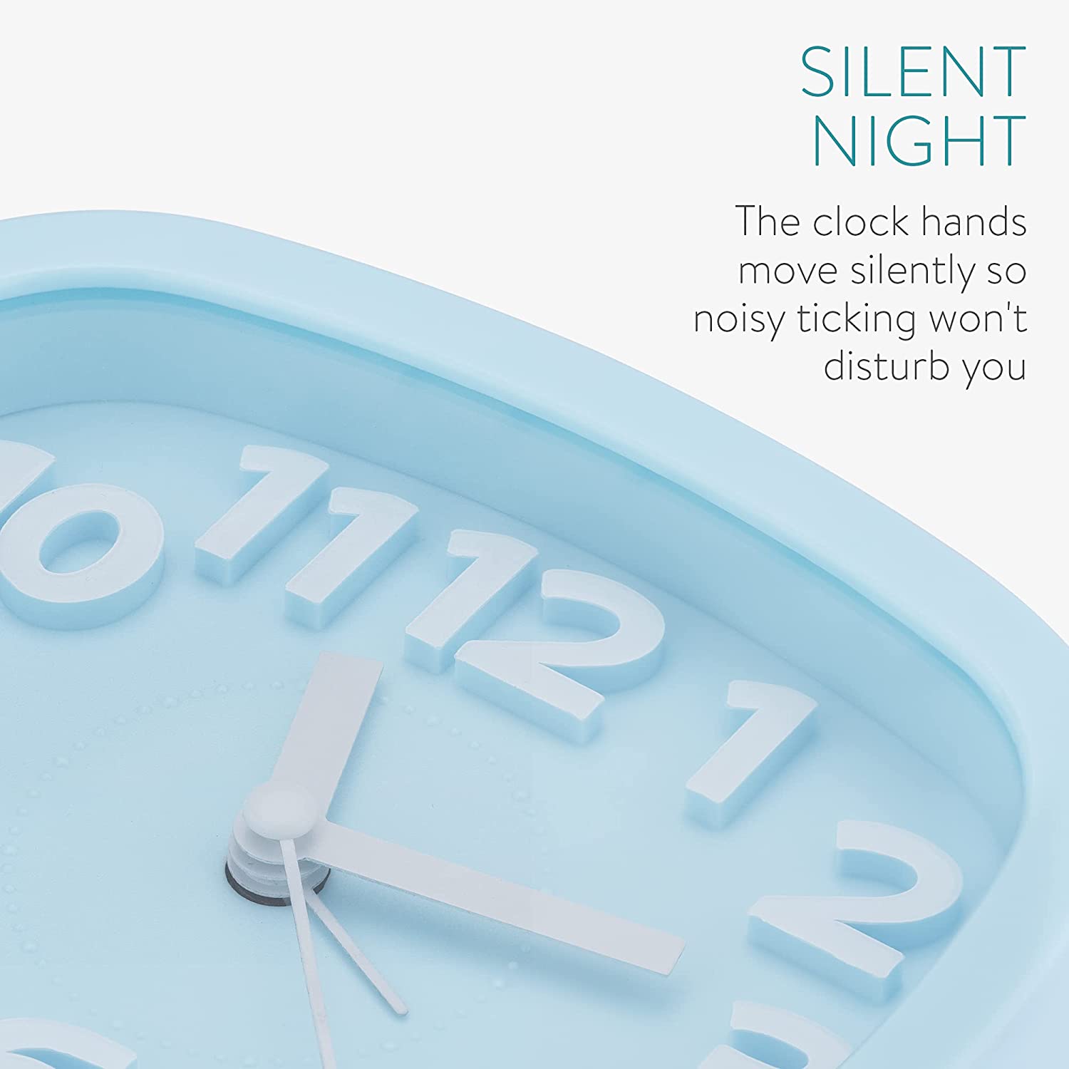 Navaris Παιδικό Αναλογικό Ρολόι και Ξυπνητήρι - Blue - 54911.23