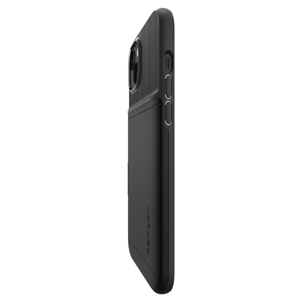 Spigen iPhone 14 Plus / iPhone 15 Plus Slim Armor CS Σκληρή Θήκη - Black
