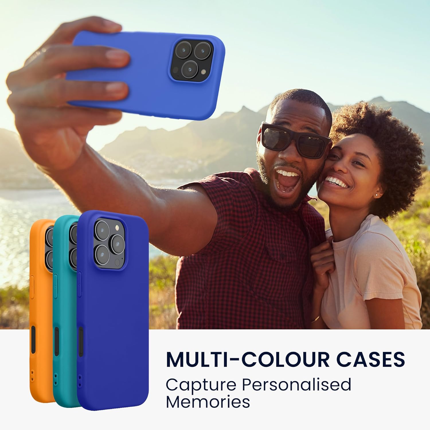 KW iPhone 16 Pro Max Λεπτή Θήκη Σιλικόνης TPU - Baltic Blue