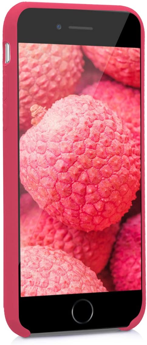 KW iPhone SE 2022 / SE 2020 / 7 / 8 Θήκη Σιλικόνης Rubber TPU - Fuchsia Red - 40225.100
