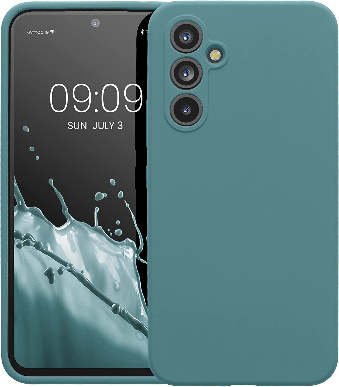 KW Samsung Galaxy A54 5G Θήκη Σιλικόνης Rubberized TPU - Antique Stone - 60795.206