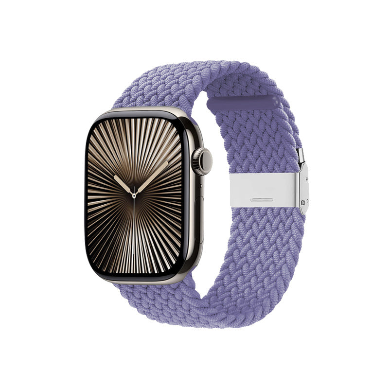 Crong Λουράκι Apple Watch 2/3/4/5/6/7/8/9/10/11 - SE (1/2/3) - 38/40/41/42mm Wave Band - Purple