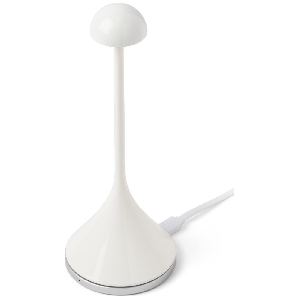 Lexon Ασύρματο LED Επιτραπέζιο Φωτιστικό - Steli S - Glossy White