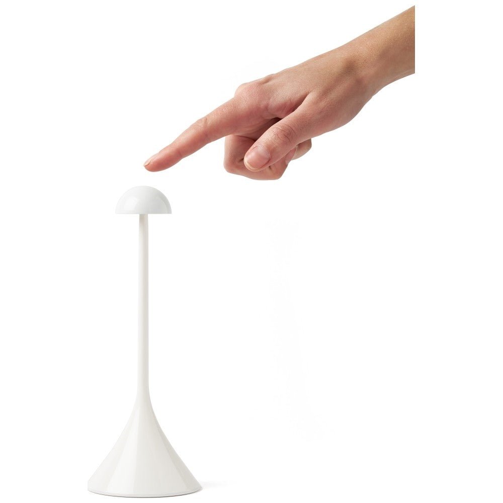 Lexon Ασύρματο LED Επιτραπέζιο Φωτιστικό - Steli S - Glossy White