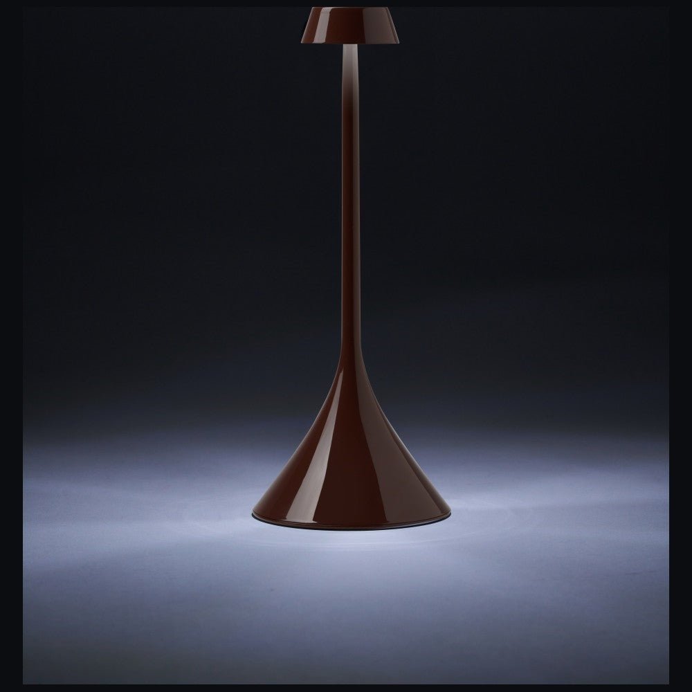 Lexon Ασύρματο LED Επιτραπέζιο Φωτιστικό - Steli S Shade - Chocolate