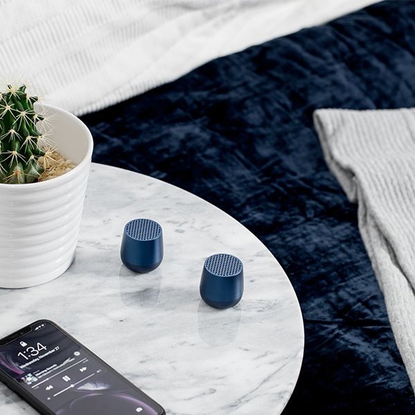 Lexon Επαναφορτιζόμενο Φορητό Ηχείο Bluetooth - Mino+ - Dark Blue