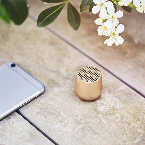 Lexon Επαναφορτιζόμενο Φορητό Ηχείο Bluetooth - Mino+ - Gold