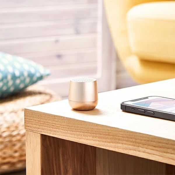 Lexon Επαναφορτιζόμενο Φορητό Ηχείο Bluetooth - Mino+ - Gold