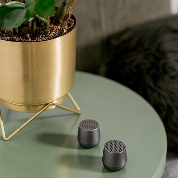 Lexon Επαναφορτιζόμενο Φορητό Ηχείο Bluetooth - Mino+ - Silver