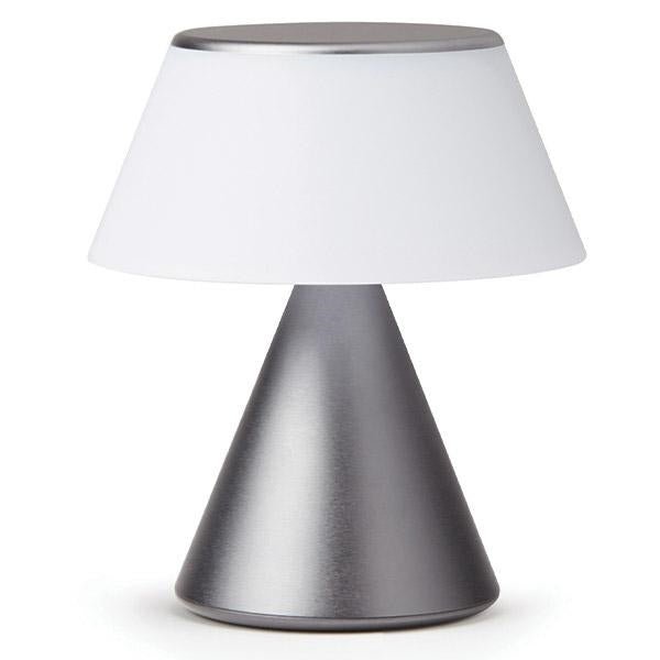 Lexon Επιτραπέζιο Φωτιστικό LED - Luma M - Metallic Grey