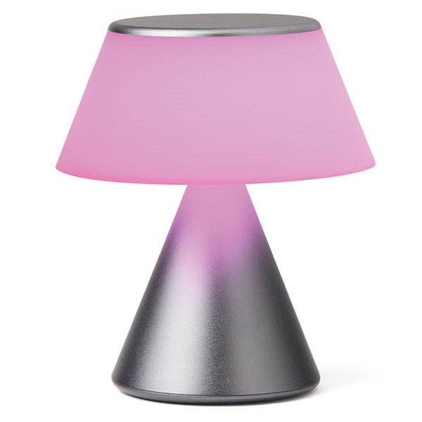 Lexon Επιτραπέζιο Φωτιστικό LED - Luma M - Metallic Grey