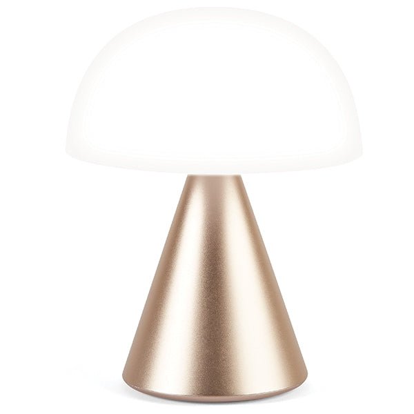 Lexon Επιτραπέζιο Φωτιστικό LED - Mina L - Soft Gold