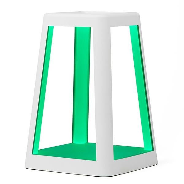 Lexon Φωτιστικό LED με Ασύρματη Φόρτιση Qi 15W - Lantern - White