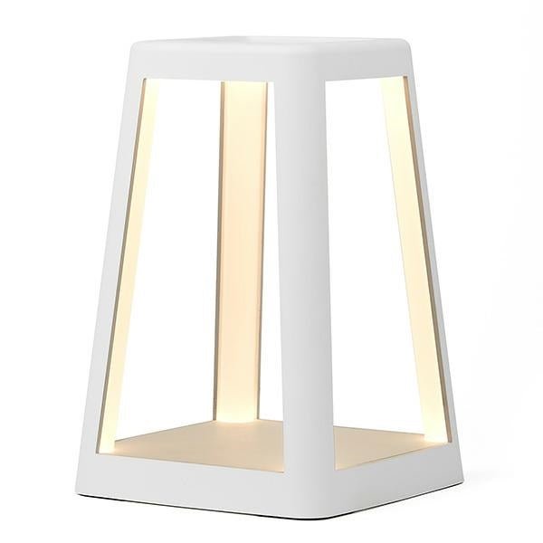 Lexon Φωτιστικό LED με Ασύρματη Φόρτιση Qi 15W - Lantern - White