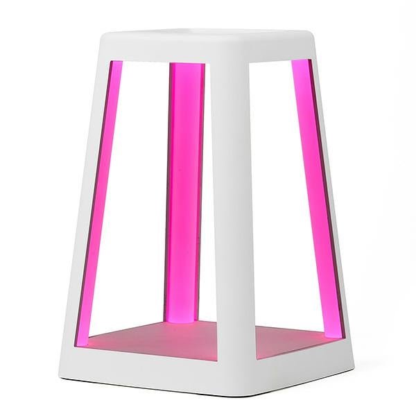 Lexon Φωτιστικό LED με Ασύρματη Φόρτιση Qi 15W - Lantern - White