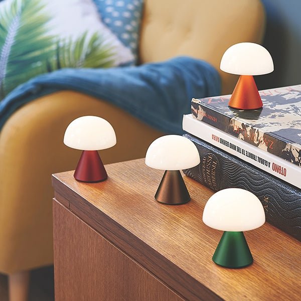 Lexon Μικρό Ασύρματο LED Φωτιστικό - Mina Mini - Dark Red