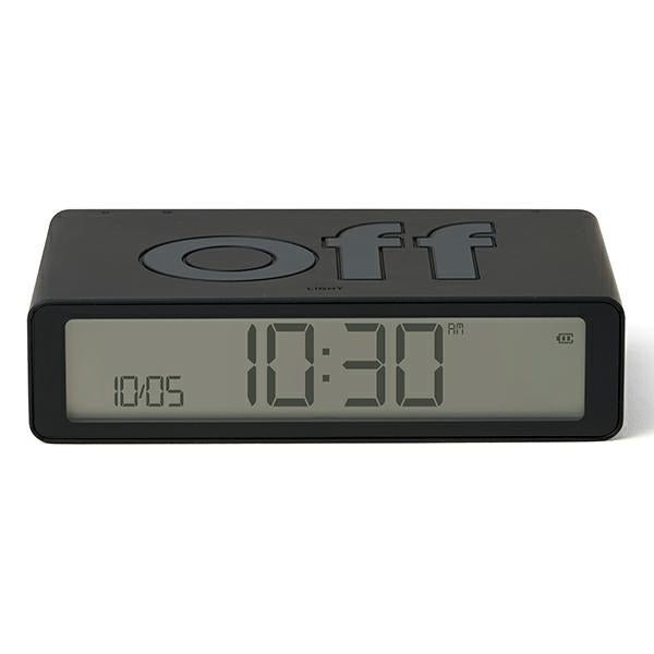 Lexon Ψηφιακό Ξυπνητήρι Διπλής Όψης - Flip Classic - Black