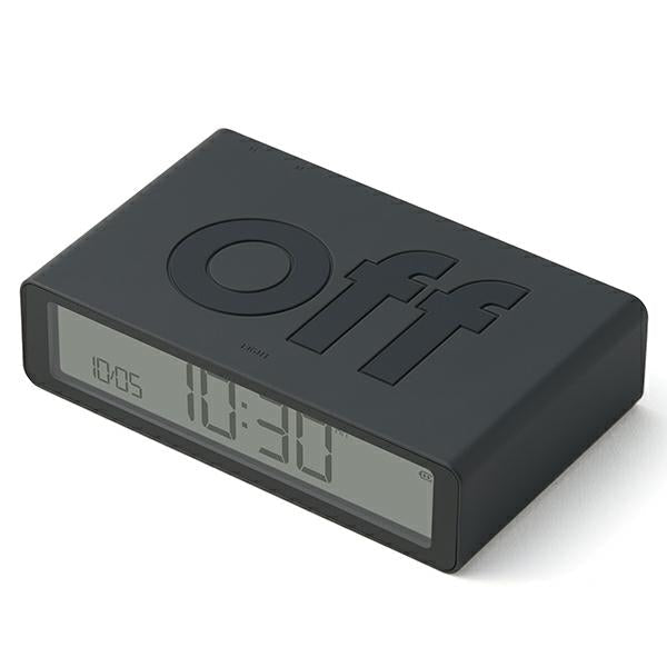 Lexon Ψηφιακό Ξυπνητήρι Διπλής Όψης - Flip Classic - Dark Grey