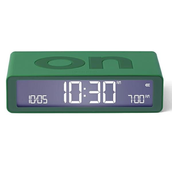 Lexon Ψηφιακό Ξυπνητήρι Διπλής Όψης - Flip Classic - Green Emerald