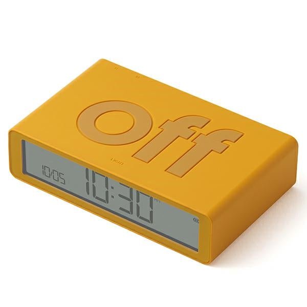 Lexon Ψηφιακό Ξυπνητήρι Διπλής Όψης - Flip Classic - Yellow