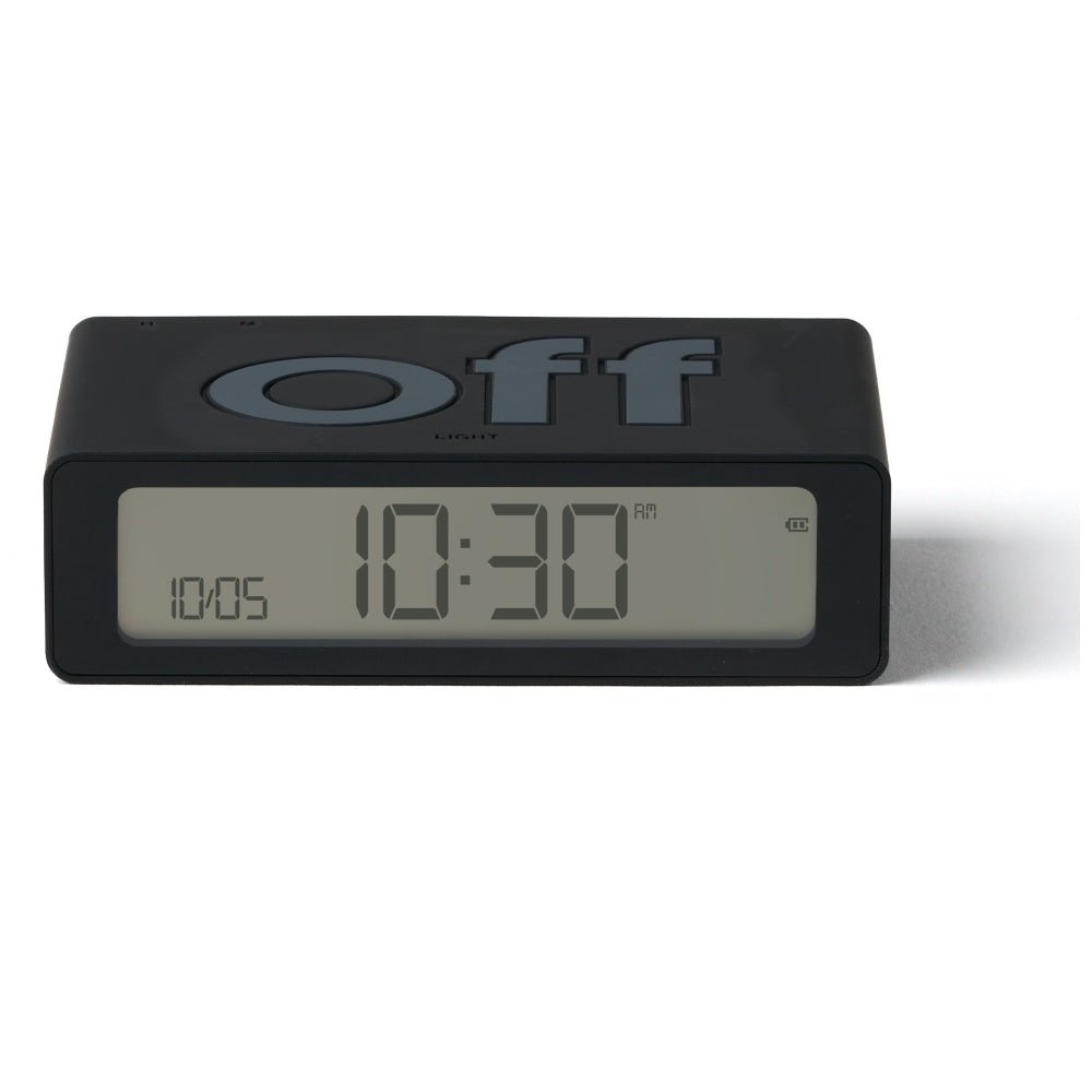Lexon Ψηφιακό Ξυπνητήρι Διπλής Όψης - Flip Mini - Black