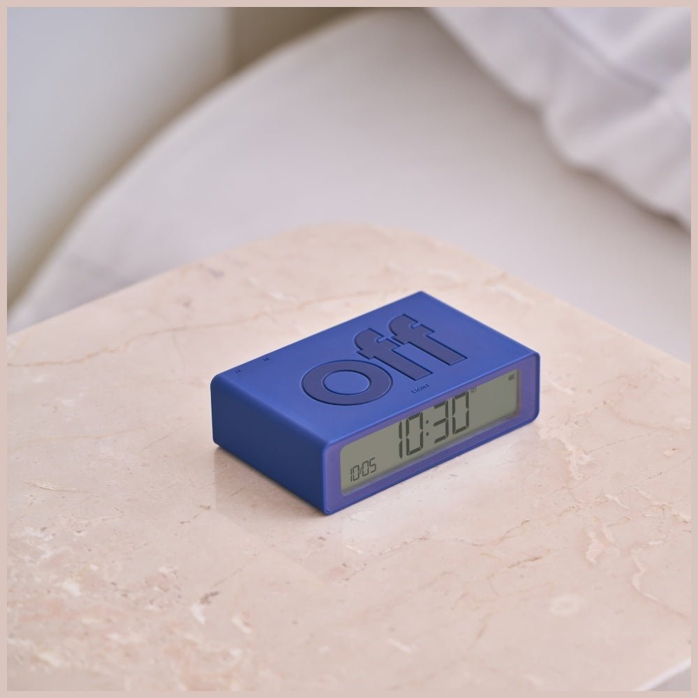 Lexon Ψηφιακό Ξυπνητήρι Διπλής Όψης - Flip Mini - Dark Blue