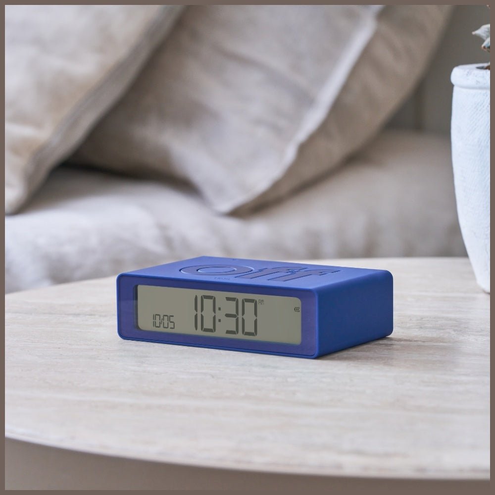 Lexon Ψηφιακό Ξυπνητήρι Διπλής Όψης - Flip Mini - Dark Blue
