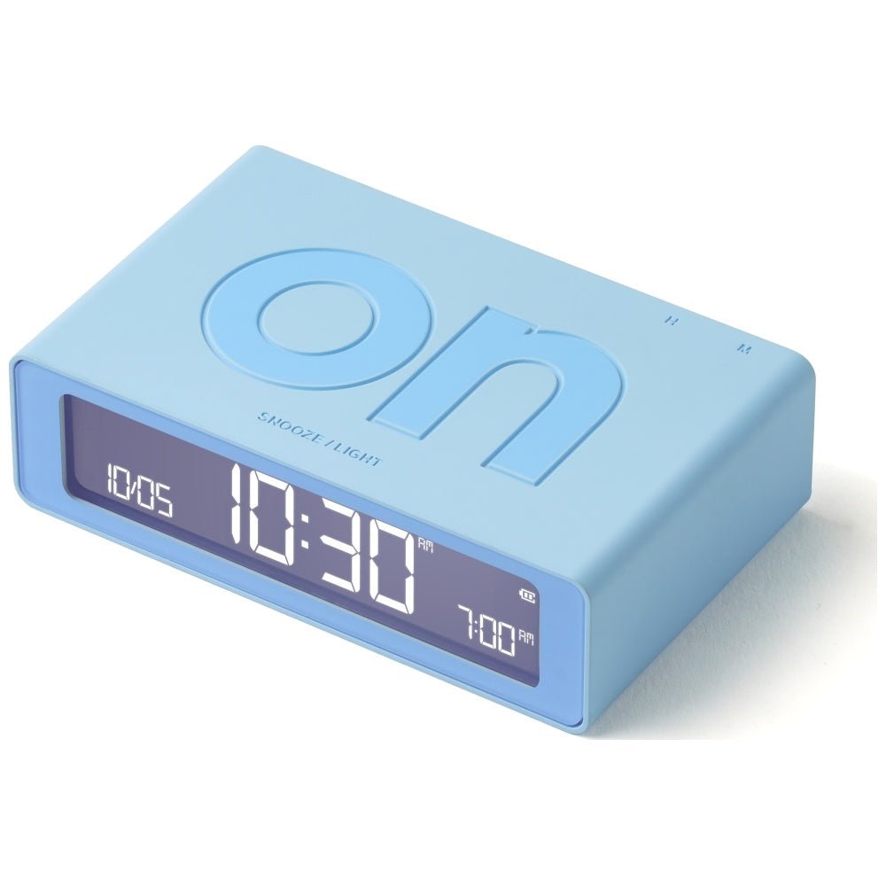 Lexon Ψηφιακό Ξυπνητήρι Διπλής Όψης - Flip Mini - Light Blue