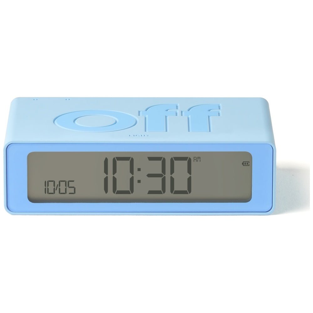 Lexon Ψηφιακό Ξυπνητήρι Διπλής Όψης - Flip Mini - Light Blue