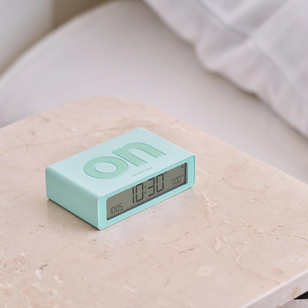 Lexon Ψηφιακό Ξυπνητήρι Διπλής Όψης - Flip Mini - Mint