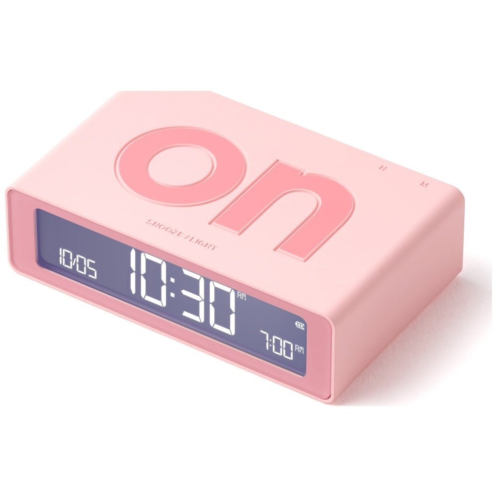 Lexon Ψηφιακό Ξυπνητήρι Διπλής Όψης - Flip Mini - Pink