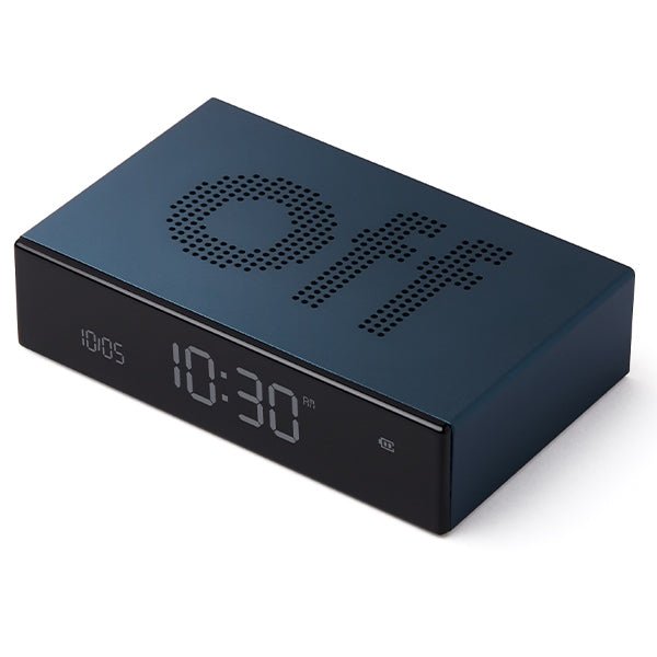 Lexon Ψηφιακό Ξυπνητήρι Διπλής Όψης - Flip Premium - Blue