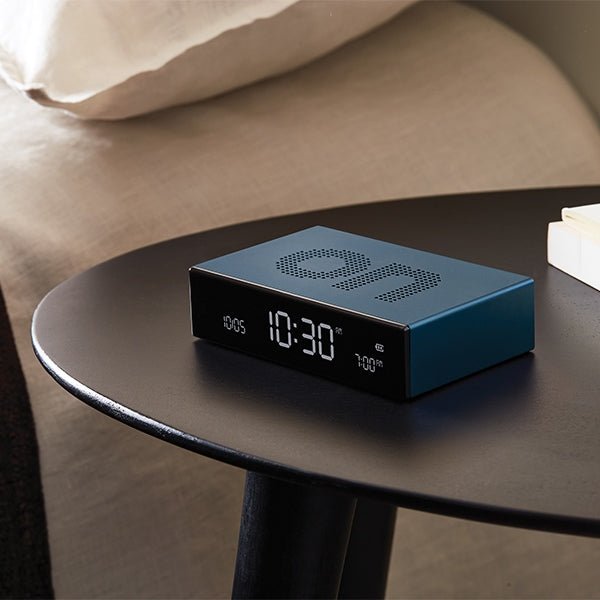 Lexon Ψηφιακό Ξυπνητήρι Διπλής Όψης - Flip Premium - Blue
