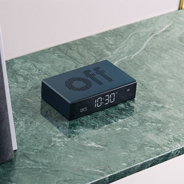 Lexon Ψηφιακό Ξυπνητήρι Διπλής Όψης - Flip Premium - Blue