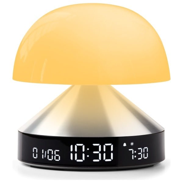Lexon Ψηφιακό Ξυπνητήρι με Φωτιστικό LED - Mina Sunrise - Aluminum