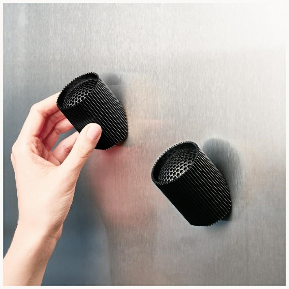 Lexon Σετ με 2 Μαγνητικά Φορητά Ηχεία Bluetooth - Ray Speaker - Black