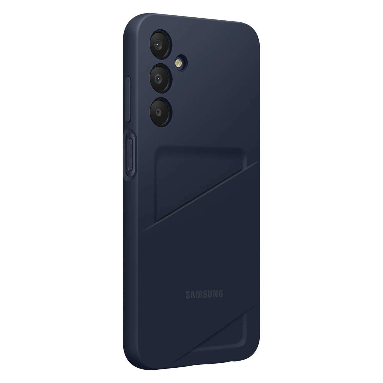 Samsung Card Slot Cover Samsung Galaxy A25 5G Θήκη Σιλικόνης με Υποδοχή για Κάρτα - Blue Black - EF-OA256TBEGWW