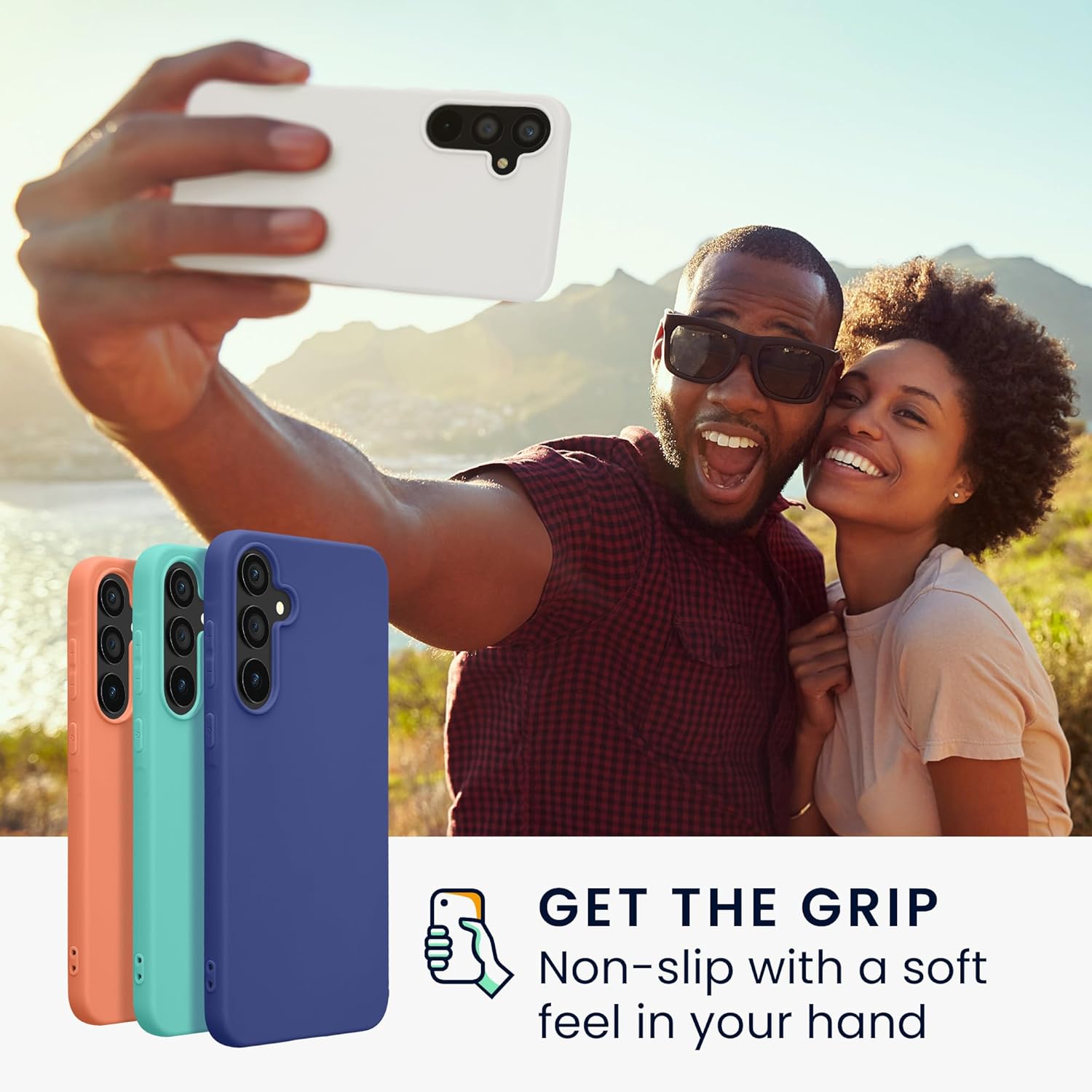 KW Samsung Galaxy A55 5G Λεπτή Θήκη Σιλικόνης TPU - Matte White