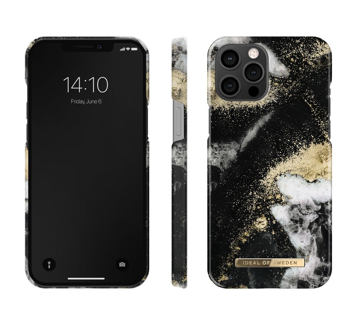 iDeal Of Sweden iPhone 12 Pro Max Σκληρή Θήκη - Black Galaxy Marble - IDFCAW19 - I2067 - 150