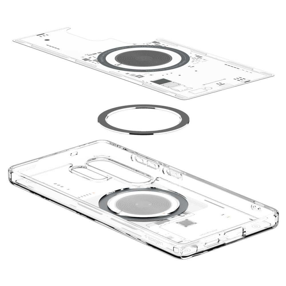 Spigen Samsung Galaxy S25 Ultra - Ultra Hybrid Mag Σκληρή Θήκη με Πλαίσιο Σιλικόνης Και MagSafe - Neo One