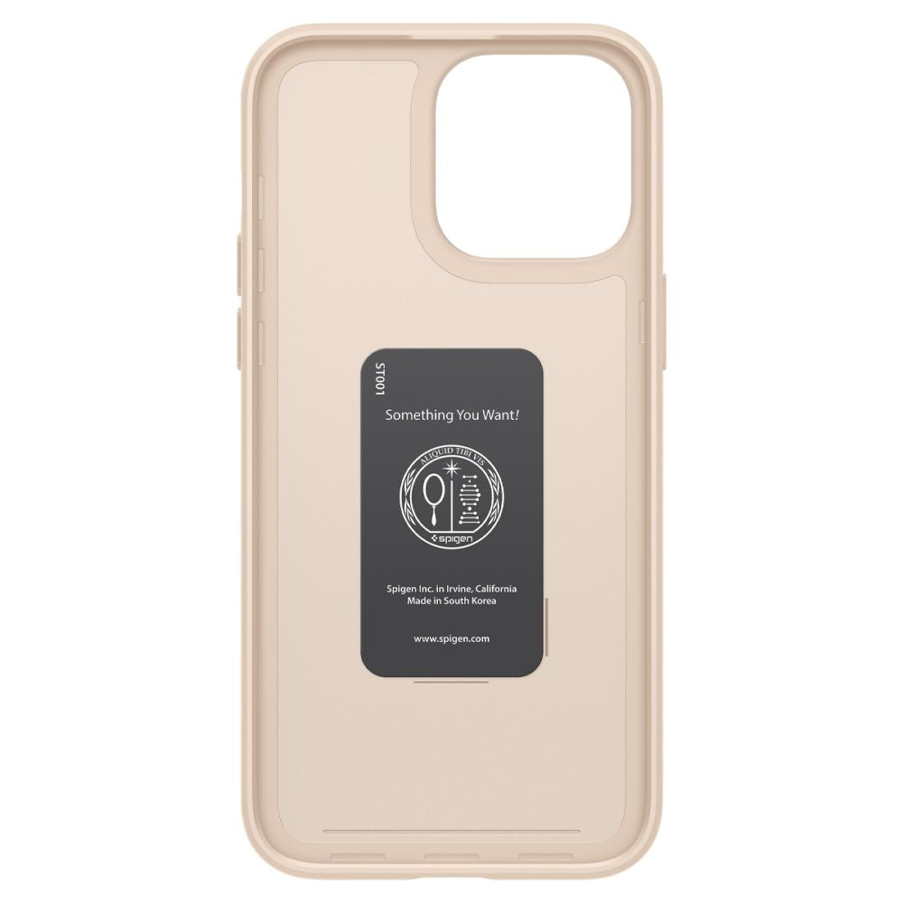Spigen iPhone 14 Pro Thin Fit Σκληρή Θήκη - Sand Beige