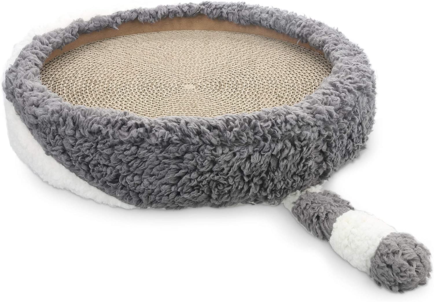 Navaris Ονυχοδρόμιο Κρεβάτι Γάτας - 36cm x 36cm x 9cm - Grey - 52414.01