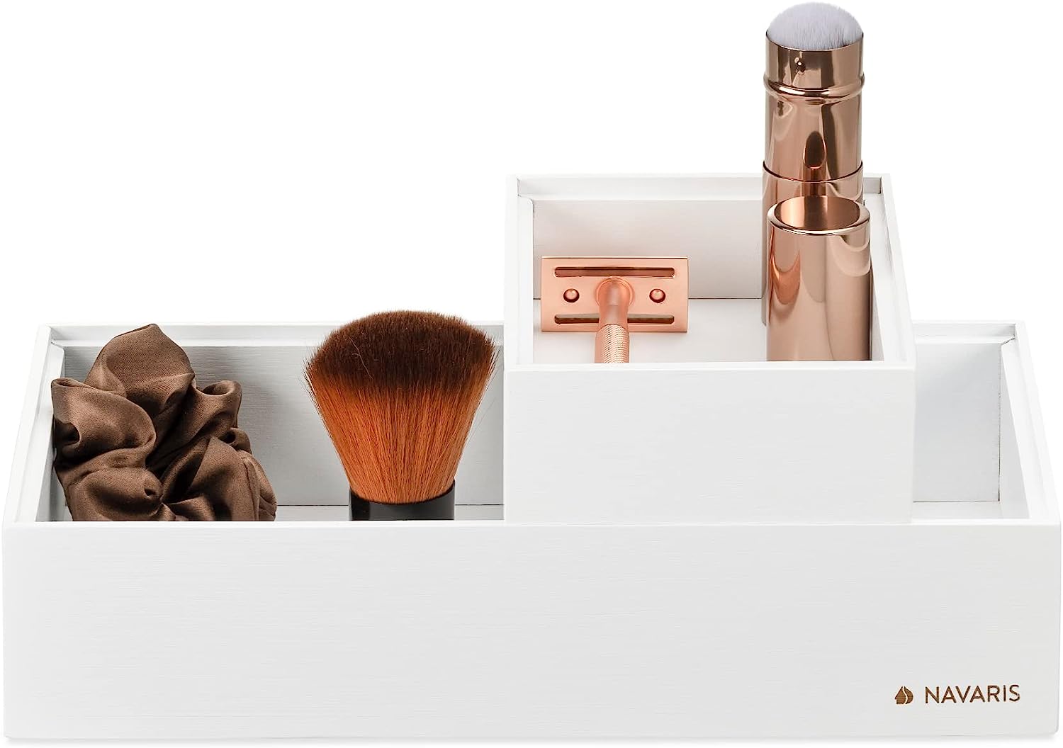 Navaris Σετ με 2 Κουτιά Αποθήκευσης - White - 51864.02